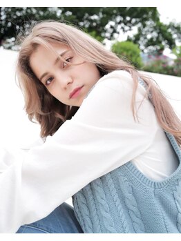 アレンヘアー 郡山開成店(ALLEN hair)の写真/大人女子必見！春のスタイルチェンジはデザインカラーで差をつける♪ハイトーンカラーで憧れの髪色に！