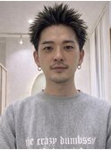 スパイキーショート/メンズカット/刈り上げ