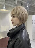 ハイライトくびれボブセミロングクラゲヘアショートウルフ