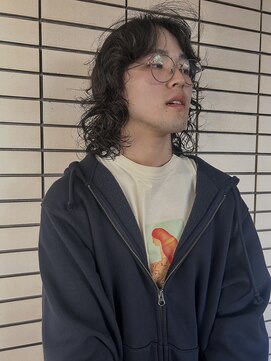 シム 千葉(sim) メンズミディアムパーマ　stylist  nana 【千葉駅】