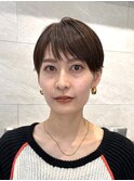 ☆前髪カットコンパクトショート原宿30代40代