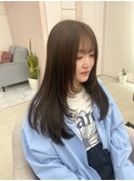 レイヤーカット/ショコラブラウン/艶髪【山田真子】