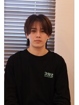 ボーイ(BOY)&nbsp;シースルーラウンドウルフ