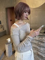 ペト(peto) 【Tsuki】pink beige bob