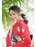 ヘアセット＋着物着付け 7500円（土日祝＋1000円）