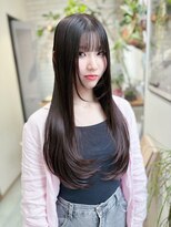ザ パス(the path)&nbsp;モカブラウン　レイヤーカット　髪質改善トリートメント