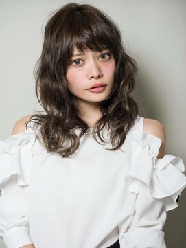 キープへアデザイン(keep hair design) 【keep hair design】愛されロング×プラチナアッシュベージュ