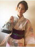 【下北沢＊I'll b hair＊】モードレトロ浴衣着付け&ヘアセット☆