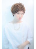 【morio池袋】束感のあるマッシュショート