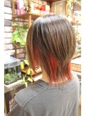 ≪高田馬場美容室≫ファンキーインナーカラー
