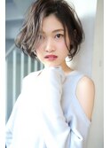 【LOTUS大日】エレガンス大人かわいい前下がりボブ