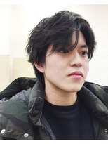 ブーケ(BOUQUET)&nbsp;サイドパート コンマヘア ナチュラル韓流風ショート