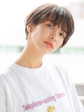 ヘアサロンエム 渋谷店(HAIR SALON M) ナチュラルなラフショート☆アッシュブラウン