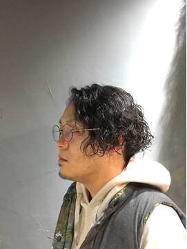 アンドワークス カシワ(&WORKS kashiwa) ミックスパーマスタイル