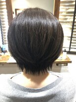ショートボブ 【日暮里駅ｍｏｔｅｎａ美容室】