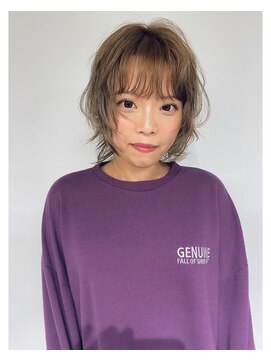 スティードトーキョー(Steed Tokyo) high tone"ash beige" × casual wolf【Steed/立川】