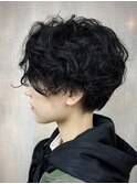 【The Pond Hair 伊藤】マニッシュスパイラルパーマ
