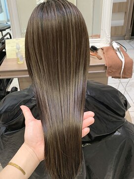 アッシュ 茗荷谷店(Ash) Aｓｈ茗荷谷店しかできない【プラチナアクア】を使った縮毛矯正