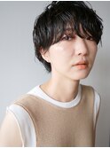 『Salt/福岡大名』ニュアンスパーマショート(OKABE)２