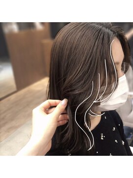 ラブクロムトーキョー オモテサンドウ(LOVECHROME OMOTESANDO) ショコラベージュメルティカラー/くびれヘアカール☆