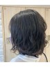 クリエイティブディレクターカット+ショートパーマ　
