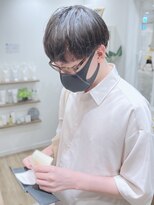 モリオフロムロンドン 松戸店(Morio from London)&nbsp;【松戸 岩口】前髪軽め黒髪刈り上げマッシュショート