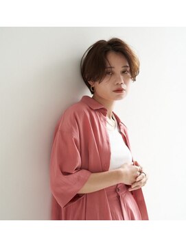 ビュート ヘアー ジョージ(Beaut Hair GEORGE) 30代40代に人気!品のあるマッシュショート ココアベージュ
