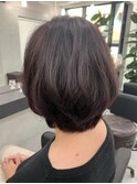 大人可愛いミディアムロングショートカット20代30代40代東銀座