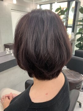 エンディアリング 東銀座(Endearing) 大人可愛いミディアムロングショートカット20代30代40代東銀座