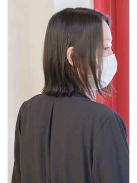ルーシー ヘアデザインワークス(Lucy Hair Design Works) サロンワーク×ナチュラル外ハネボブ