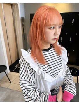 シーク 天神(SEEK) 【SEEK 茶木】ペールオレンジカラー☆