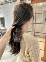 コフィー バイ メルト 吉祥寺(cofy by melt)&nbsp;【松本咲花】ブリーチなしダブルカラーオリーブグレージュ透明感