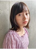 フェミニンミディアム大人かわいい美髪ネビージュオリージュ