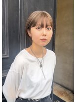 ヘアーアートシフォン 川口東口店(hair art chiffon)&nbsp;ダークアッシュ/着物ヘア/似合わせカット