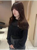 ミルクチョコレート×レイヤーカット
