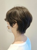 ミック ヘアアンドメイクアップ 高田店(miq Hair&Make up)&nbsp;イルミナカラー/くすみカラー/アッシュグレー/マッシュショート