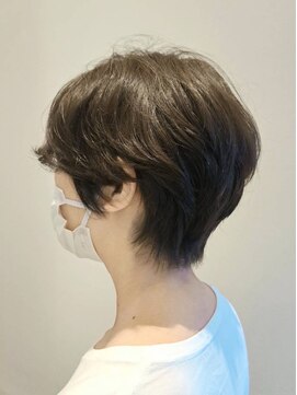 ミック ヘアアンドメイクアップ 高田店(miq Hair&Make up) イルミナカラー/くすみカラー/アッシュグレー/マッシュショート