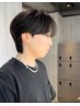 最高補修艶髪☆デザインカット+縮毛矯正＋最高級オージュア