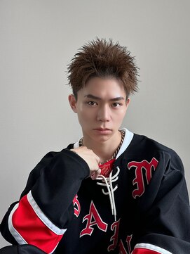 ジェントル(GENTLE) メンズショート短髪アップバング