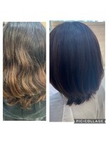 ウッタヘアー(utta hair)&nbsp;ボブディ　before&after