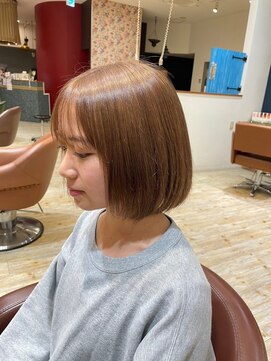 アルコ(Arco) シアーベージュボブ　透明感/艶感/髪質改善Ｔｒ