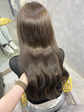 ユルフ(yulf) 初カラー☆オリーブベージュ