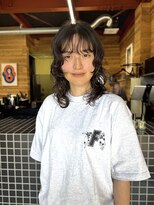 ラロ(raro)&nbsp;レイヤーカット＋パーマでこなれウルフ◎