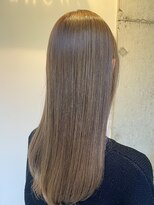 キャンバスアニュー 川崎(canvas anew.) ベージュ ロング/川崎/ハイトーンカラー