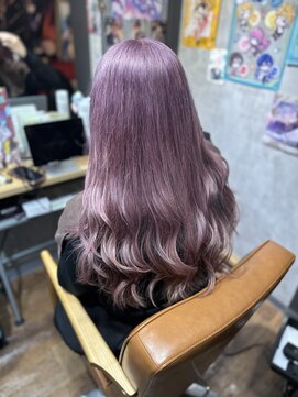 ヲタクに美容室は難しい。 寒色パープルで暑い夏を乗り切ろう！