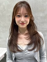 ロンドネートゥル 新潟(Lond naitre)&nbsp;新潟／万代　ミニウルフ／髪質改善/ピンクブラウン