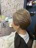 カット＋白髪活かしカラー＋ヘッドスパ（30分）