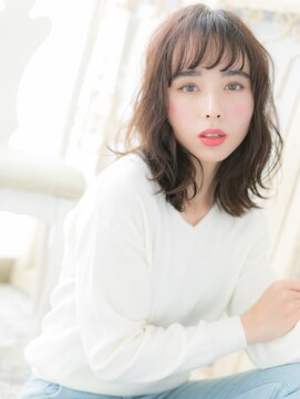 モッズ ヘア 福岡姪浜店(mod's hair) mod's姪浜/ヘーゼルグレージュ乾かすだけエアリーミディアムi