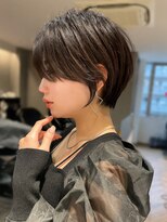 アスター 天神大名店(Aster) 小顔に見えるトレンドヘア/黒髪/オリーブグレー/ココアベージュ