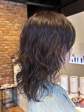 ルカ(Luca) 大宮／お洒落で抜け感のあるレイヤーウルフパーマ